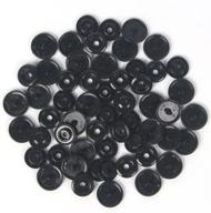 🔘 200 t5 resin plastic snaps buttons, size 20, ideal for clothing crafts - kam option logo