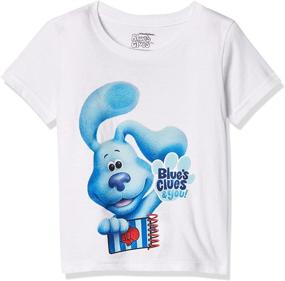 img 4 attached to Nickelodeon Notepad Toddler T Shirt Blue Magenta