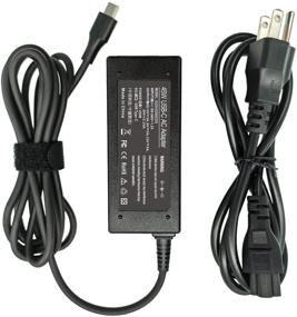 img 4 attached to ⚡ 45W USB-C Charger for Asus Chromebook C101PA C213SA C214MA C223NA C302CA C523NA C423NA, HP Chromebook 14-ca061dx, 14-ca043cl, 14-ca052wm, and 14-ca051wm