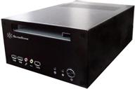 silverstone lc12b aluminum mini itx with 60w power capacity logo