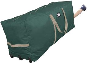 img 4 attached to 🎄 ProPik 9 ft. Tall Christmas Tree Storage Bag - Extra Large Heavy Duty Container with Wheels and Handles, Ideal for Disassembled Holiday Trees, Measures 25" X 20" X 60
