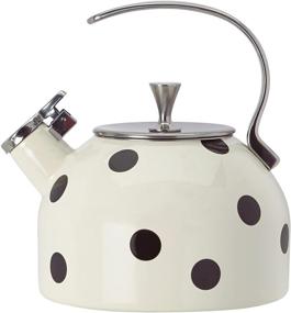 img 2 attached to SEO Optimized: Kate Spade Scatter Dot Black Deco Kettle, 3.80 LB