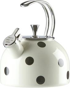 img 1 attached to SEO Optimized: Kate Spade Scatter Dot Black Deco Kettle, 3.80 LB