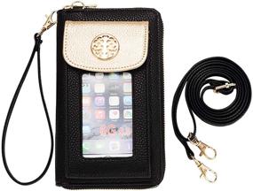 img 2 attached to 👛 Heaye Wallet Wristlet Crossbody: The Perfect Handbag & Wristlet Combo for Women