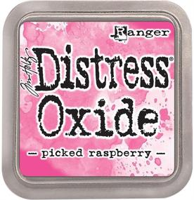 img 1 attached to Ranger Tim Holtz Distress Oxide Ink Pads - Abandoned Coral, Wild Honey, Picked Raspberry, Peacock Feathers, Salty Ocean, Seedless Preserves - Bundle of 6 Ink Pads - New Release June 2017