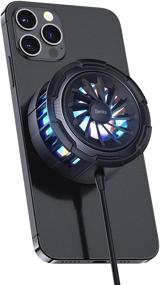 img 4 attached to 🔥 Enhance iPhone 13 & 12 Gaming Performance with BENKS Magnetic Wireless Charger Cooler Radiator: Fast Wireless Charging & Game Heat Dissipation