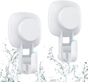 img 4 attached to LUXEAR Powerful 💦 Waterproof Suction - Removable