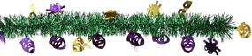 img 1 attached to Amscan Mardi Tinsel Garland Decoration