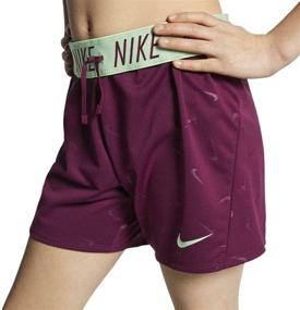 img 3 attached to 👧 Heather X Large Girls' Trophy Training Shorts: Premium Active Clothing