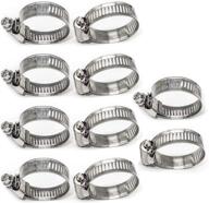 🔧 stainless steel clamps - adjustable, 21-38mm size logo