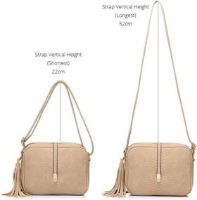 img 1 attached to 👜 Маленькие плечевые кошельки Realer: Стильные женские сумки и кошельки в удобных плечевых сумках