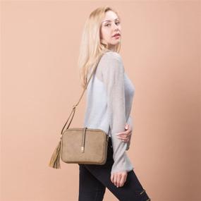 img 3 attached to 👜 Маленькие плечевые кошельки Realer: Стильные женские сумки и кошельки в удобных плечевых сумках