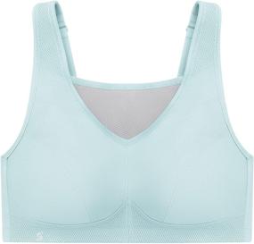 img 1 attached to Glamorise Womens No Bounce Full Support Sport Women's Clothing for Lingerie, Sleep & Lounge