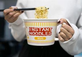 img 1 attached to Cooking Convenience with AsianGlo Ceramic Instant Noodle 1000ML: Quick & Easy Asian Delights!