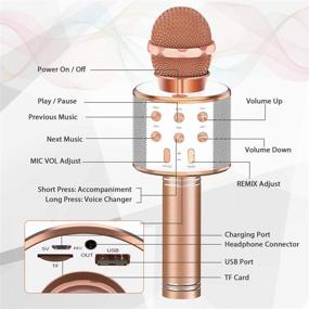 img 2 attached to SUNY Bluetooth Microphone Compatible Smartphone