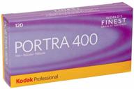 📷 kodak portra 400 120 professional color negative film - pack of 5 rolls, iso 400 logo