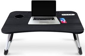 img 4 attached to 💻 Tech Theory Deluxe Laptop Desk - Black: Enhancing SEO-friendly Product Name