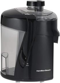 img 2 attached to 🥤 Hamilton Beach HealthSmart Juicer Machine - 2.4" Feed Chute, Centrifugal Extractor, Easy to Clean, BPA-Free, 400W, Black (Model 67801)