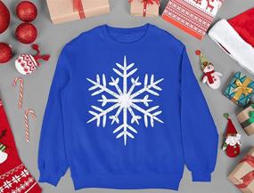 img 1 attached to Snowflake Sweater Sweatshirt Snowman T Shirt ☃️ - Boys' Clothing - Fashion Hoodies & Sweatshirts