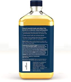 img 2 attached to 🍋 Guardsman Lemon Oil for Wood Furniture - 16 oz (2 Pack), Enhanced UV Protection, Cleansing, Restorative and Protective Formula