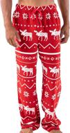 stay cozy with nordic fleece pajama bottoms by lazyone: a perfect blend of comfort and style logo