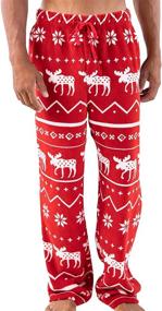 img 4 attached to Stay Cozy With Nordic Fleece Pajama Bottoms by LazyOne: A Perfect Blend of Comfort and Style