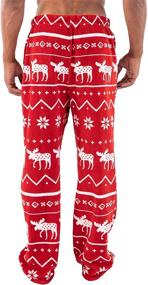 img 3 attached to Stay Cozy With Nordic Fleece Pajama Bottoms by LazyOne: A Perfect Blend of Comfort and Style