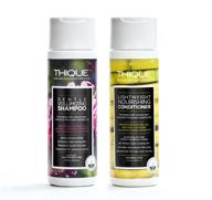 🌿 revitalizing thique shampoo and conditioner duo – powerful plant-based sulfate formula logo