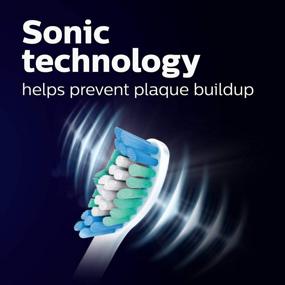 img 3 attached to 🦷 White Philips Sonicare DailyClean 1100 Electric Toothbrush, Rechargeable Power, HX3411/04