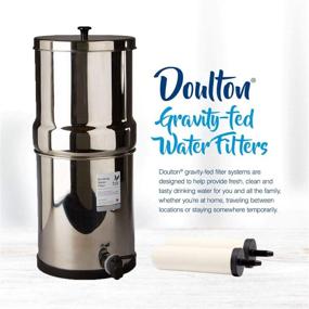 img 1 attached to 🚰 Doulton W9361123 Stainless Gravity Sterasyl: Superior Filtering Power for Clean and Pure Drinking Water