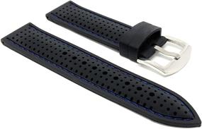 img 2 attached to Bandini Silicone Watch Bands Replacement Men's Watches