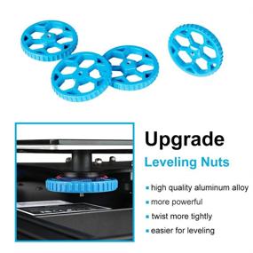 img 3 attached to 🔧 Enhanced Performance: Sovol Upgraded Aluminum Leveling Silicone for Precise 3D Printing