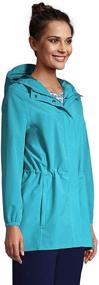 img 2 attached to Lands End Packable Raincoat Regular Women's Clothing and Coats, Jackets & Vests