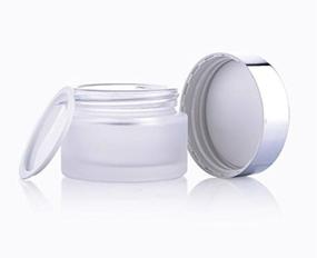 img 1 attached to 💄 AKOAK Frosted Cosmetic Container: Convenient Refillable Solution for Your Beauty Essentials