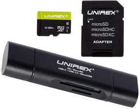 img 2 attached to ➡️ 64GB Unirex U3 MicroSD Card with SD Adapter and All in One Reader - Compatible with Laptop, Camera, Tablet - Supports SDXC, SDHC, SD, MicroSDXC, MicroSDHC, MicroSD