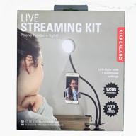 🌟 enhance your live streams with kikkerland's lighting kit for professional results logo