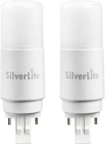 img 4 attached to 💡 Silverlite 18W CFL Equivalent LED Stick PL Bulb GX23 2 CFL Ballast UL Classified: Energy Efficient Lighting Solution