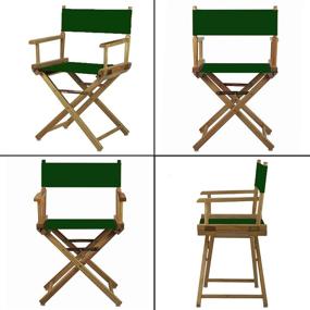 img 1 attached to 🪑 Premium Replacement Canvas Covers for Directos Chair - Counting Mars 2 Set, Green, 20cm x 52cm + 52cm x 42cm