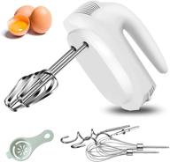 kowth hand mixer: 5-speed electric handheld whisk with 🍰 6 attachments - perfect for baking, cake cream, and more! логотип