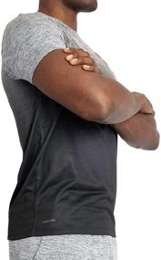 img 2 attached to Active Workout Sleeve Heather Midnight Men's Clothing