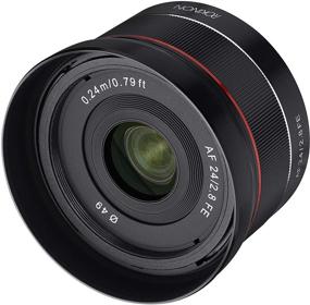 img 1 attached to 📷 Rokinon AF 24mm f/2.8 E-Mount Lens: Ultimate Wide Angle Auto Focus Experience for Sony (Black)