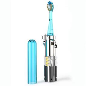 img 4 attached to 🔥 Firefly Kids Toothbrush: Soft Bristles, Star Wars Rey Lightsaber Design - Dental Care for Children