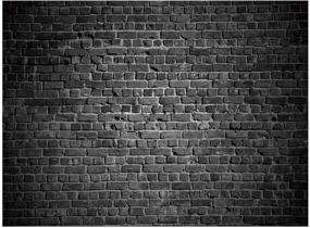 img 4 attached to AIIKES 7x5FT Black Brick Wall Backdrop for Photography, Baby Shower, Birthday Party Decoration - Photo Studio Props11-894