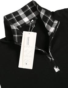 img 1 attached to 👕 Coofandy Casual Sleeve Zipper Shirts: Trendy Men's Clothing and Shirts