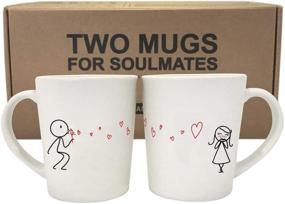 img 3 attached to ❤️ BoldLoft From My Heart to Yours His and Hers Matching Couple Coffee Mugs Set - Perfect Couples Gifts for Valentines Day, Anniversaries, Weddings, and Engagements - Express Love with Romantic Gifts for Her