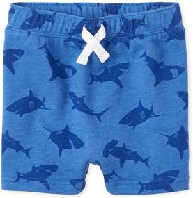 img 1 attached to 🩳 Adorable Boys' Printed French Terry Shorts from The Children's Place