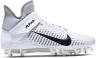 enhance your game with nike alpha 👟 menace football cleat: top-notch men's shoes and athletic gear logo
