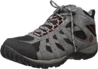 🥾 columbia men's redmond mid waterproof hiking shoe: ultimate footwear for outdoor adventures логотип