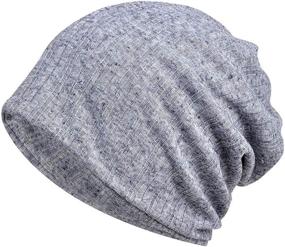 img 2 attached to 🧢 Women's Fashion Beanies: Stylish Chemo Caps for Cancer Headwear and Scarf – Knitted Skull Cap and Hat