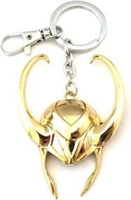 img 2 attached to Original Quality Cartoons Superhero Keychains Men's Accessories